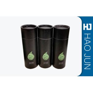 China Food Grade Cylindrical Shipping Tube , Recyclable Cylinder Paper Box wholesale