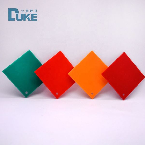 ROHS Advertising Acrylic Sign Board Sheet UV Protection 2.8mm 3mm