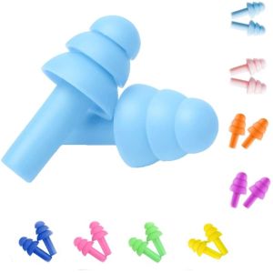 China 30db Noise Reducing Soft Silicone Ear Plugs 100% PVC Free wholesale