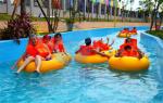 Artificial Surf Wave Pool Exciting Water Park Lazy River Customized