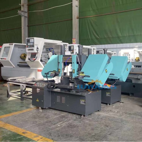 2.2KW Automatic Metal Cutting Saw GB4228 Precision Cutting For Aluminum