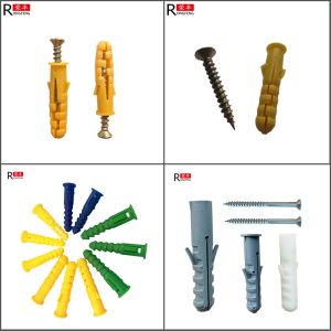 6*30mm 8*40mm Nylon Plastic Expansion Anchor