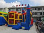 Customized Small Inflatable Combo Bouncer Slide Fire Resistant