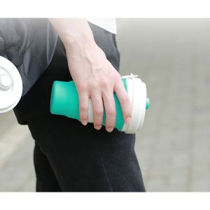 19.5oz Collapsible Silicone Reusable Coffee Cup