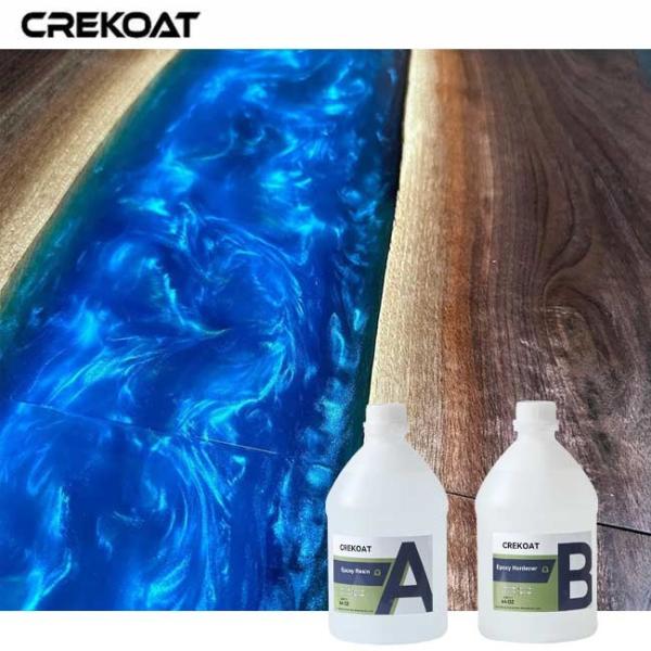 Quality Clear Non Yellowing Epoxy Resin Provides Durable Scratch-Resistant Surface for sale