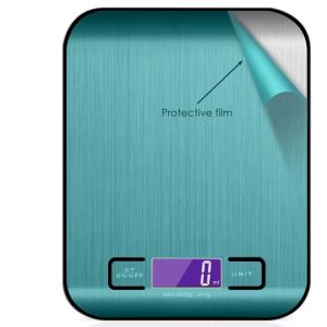 5kg 11lb Stainless Steel Household Digital Food Scale 5kg/1g