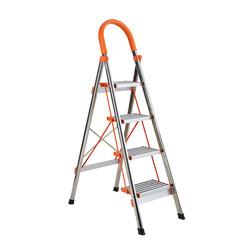 China Aluminium Folding 4 Steps Household Kitchen Safety Step Ladders wholesale
