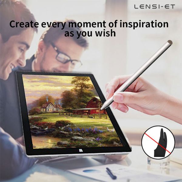 Aluminum Charging Stylus Pen Surface Tablet Pc Touch Screen Pen