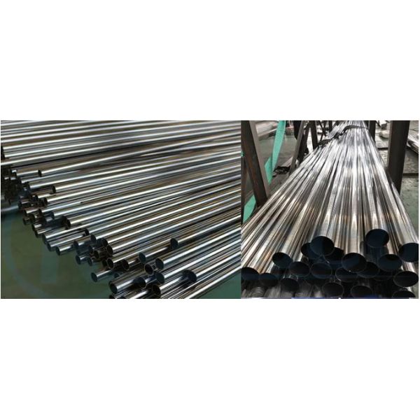 Mirror Polished Welded Stainless Steel Pipe AISI ASTM A554 SS 201 309S 316