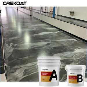 China Gray Metallic Epoxy Floor Coating For Ceramic Tile wholesale