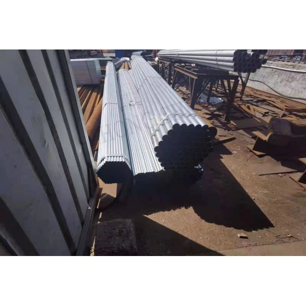 2.5-4.5mm Round Galvanized Steel GI Pipe Hot Dipped Zinc Coated and Invoiced by Actual Weight for Industry