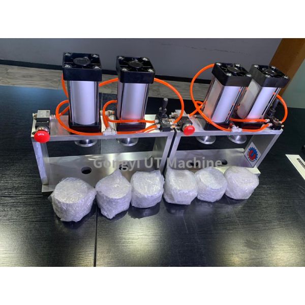 Easy to Operate 2 Mold Small Bath Bombs Pressing Machine for Making Cosmetic Powder