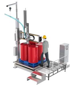 Customizable IBC Filling Machine For Your Bulk Liquid Filling Needs