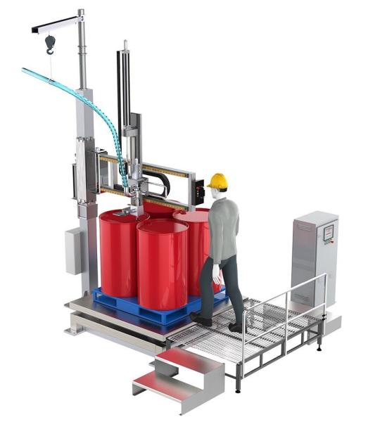 Quality Customizable IBC Filling Machine For Your Bulk Liquid Filling Needs for sale