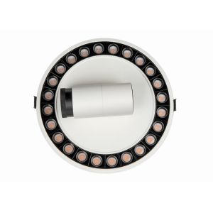 China 220V 18W 34º Cri 80 Indoor LED Recessed Downlight wholesale