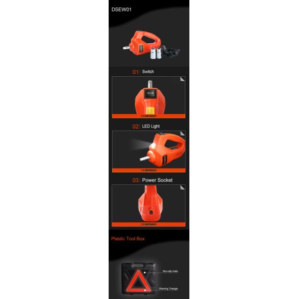 Electric Hydraulic Jack Kit Combo Kit ISO9001 Approved