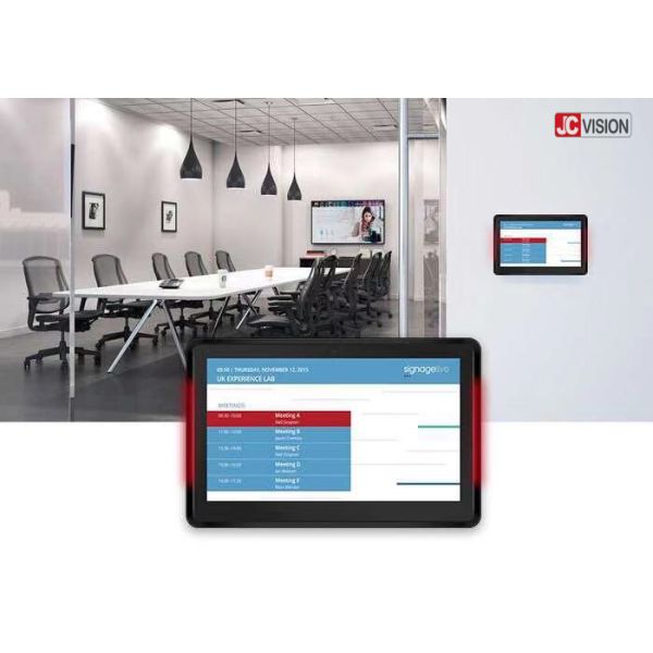 LED Light Conference Room Displays , NFC Poe Meeting Room Schedule Display