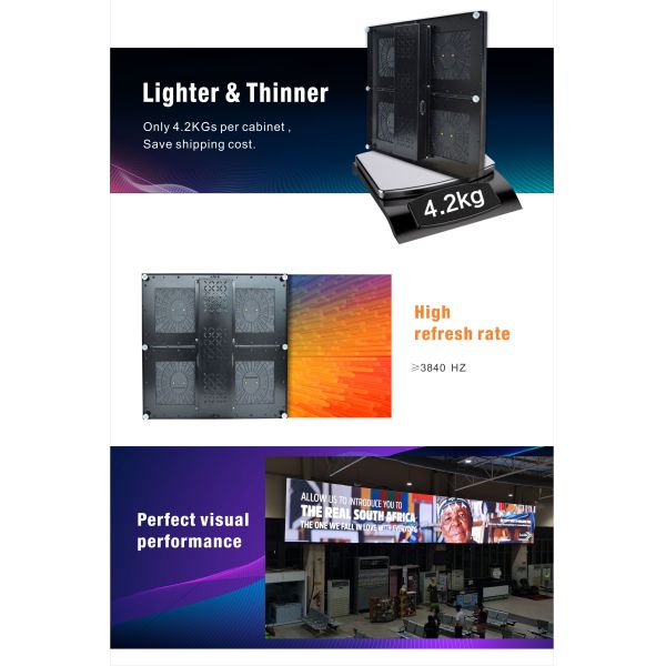 65536dots/m2 FCC P4.81mm Indoor Led Display Board