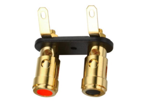 Quality Dual Gold Plated Binding Post Terminal Red And Black For Speaker Box for sale