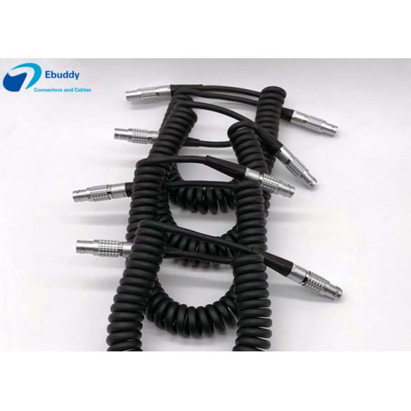 Lemo to Lemo custom cable assemblies Lemo Spring cable asselbly service