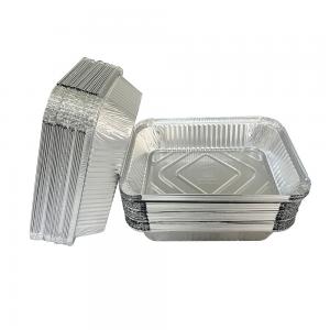 China Food Tin Foil Tray Aluminium Foil Takeaway Foil Container Catering Aluminium Containers wholesale