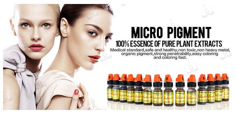 OEM Fashion Charmant Micro Semi Permanent Makeup Pigments / Microblading Tattoo Ink