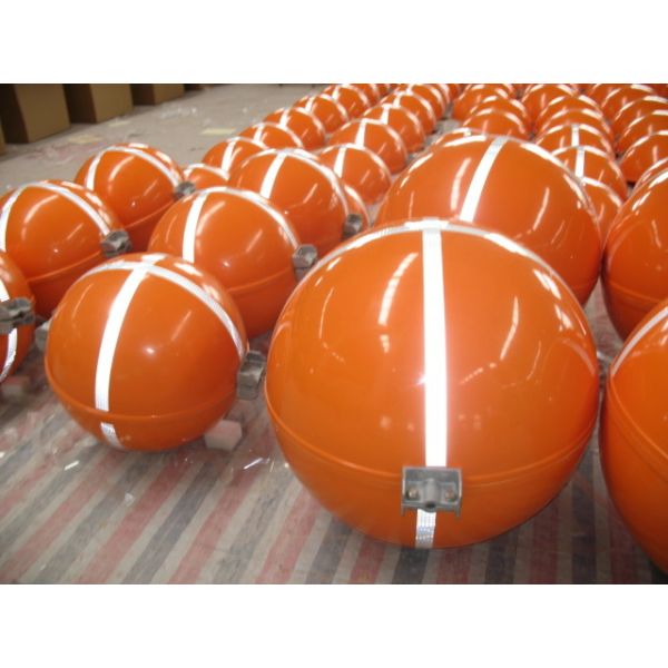 Aluminum Materia Aircraft Warning Sphere 600 Mm / Customized Diameter