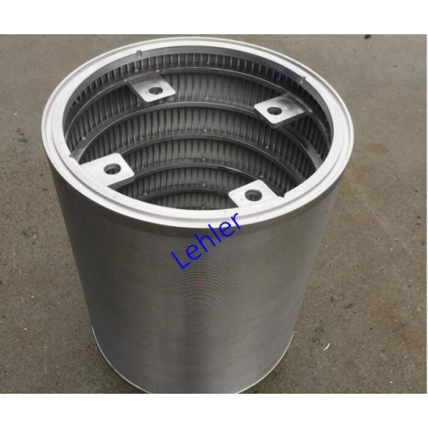 NETZSCH Basket Mill / Bead Mill Screen 230mm*165mm High - Precision Slot Sizes