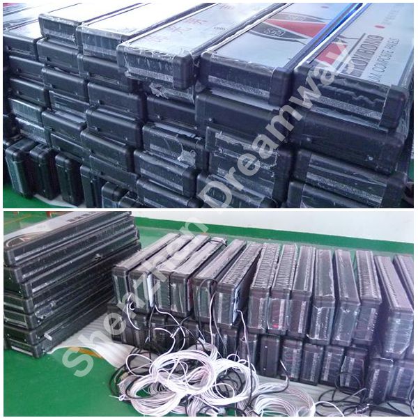 Indoor Red P10 LED Moving Message Display Board For School , 3000 nits Luminance