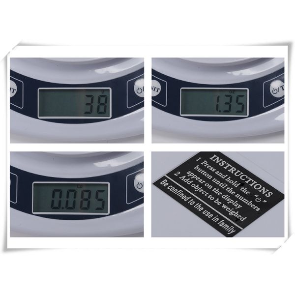 ABS Engineering Plastic High Precision Kitchen Scale For Personal Use