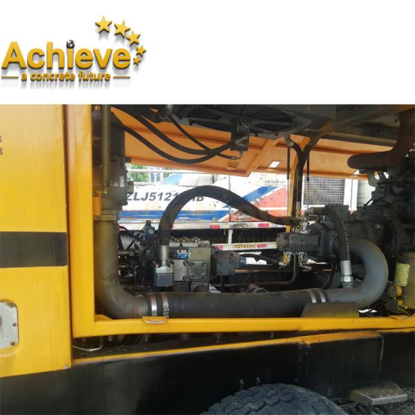 Quality Trailer Mounted Used SANY Concrete Pump Powered Delivery  7300kg for sale