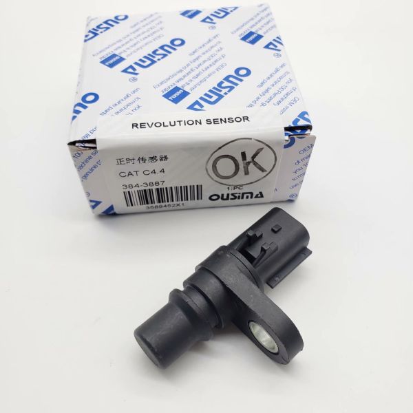 OUSIMSA Engine Revolution Speed Sensor 384-3887 For C4.4 Crankshaft Position Sensor 3843887