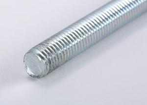China High Tensile Zinc Plated Steel  Threaded Rods And Studs , Long Fully Threaded Rod 1m-3m wholesale