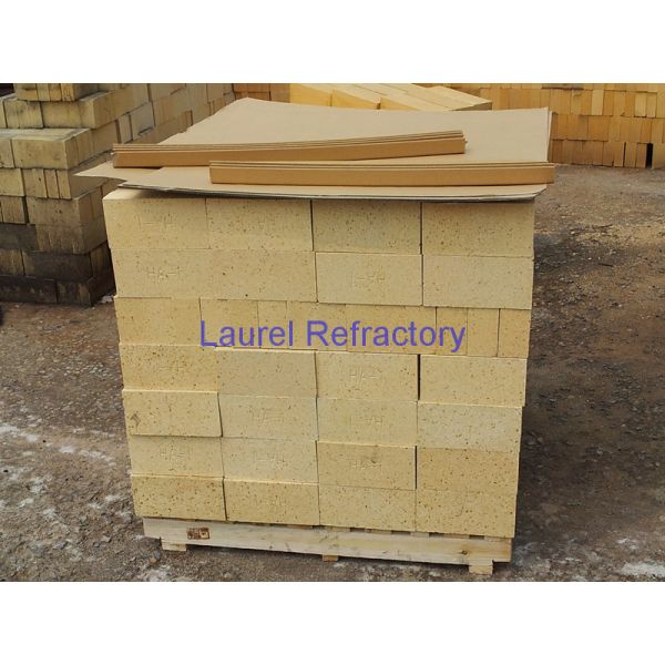 Steel Furnaces High Alumina Refractory Heat Resistant Brick Low Iron Content HA75 HA80