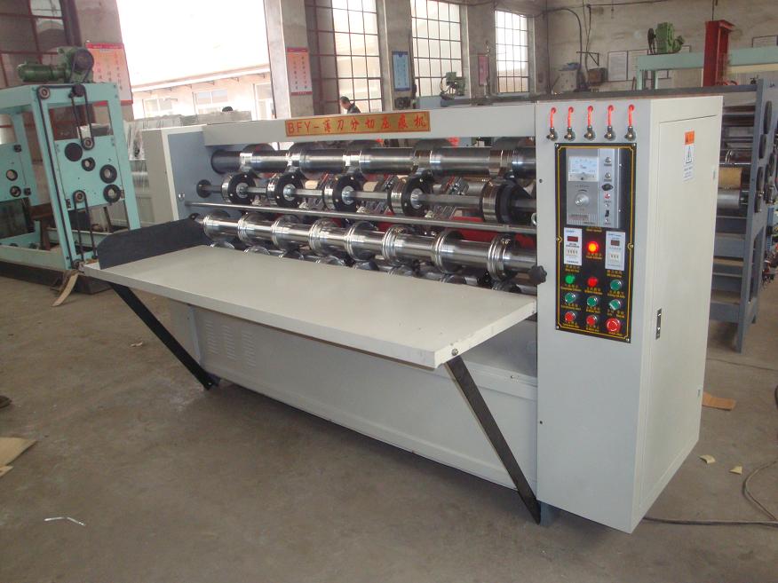 Manual Feeding Carton Making Machine Thin Blade Slitting And Scoring Machine