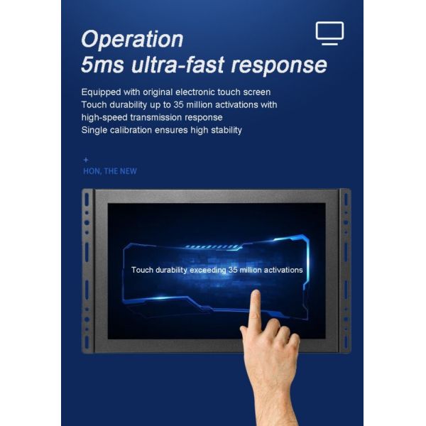 All In One Fanless Panel Pc Touch Screen I3 I5 I7 19 Inch Smart Industrial Control