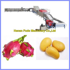 China Fruit Cleaning, Waxing, Drying and Grading Production Line wholesale