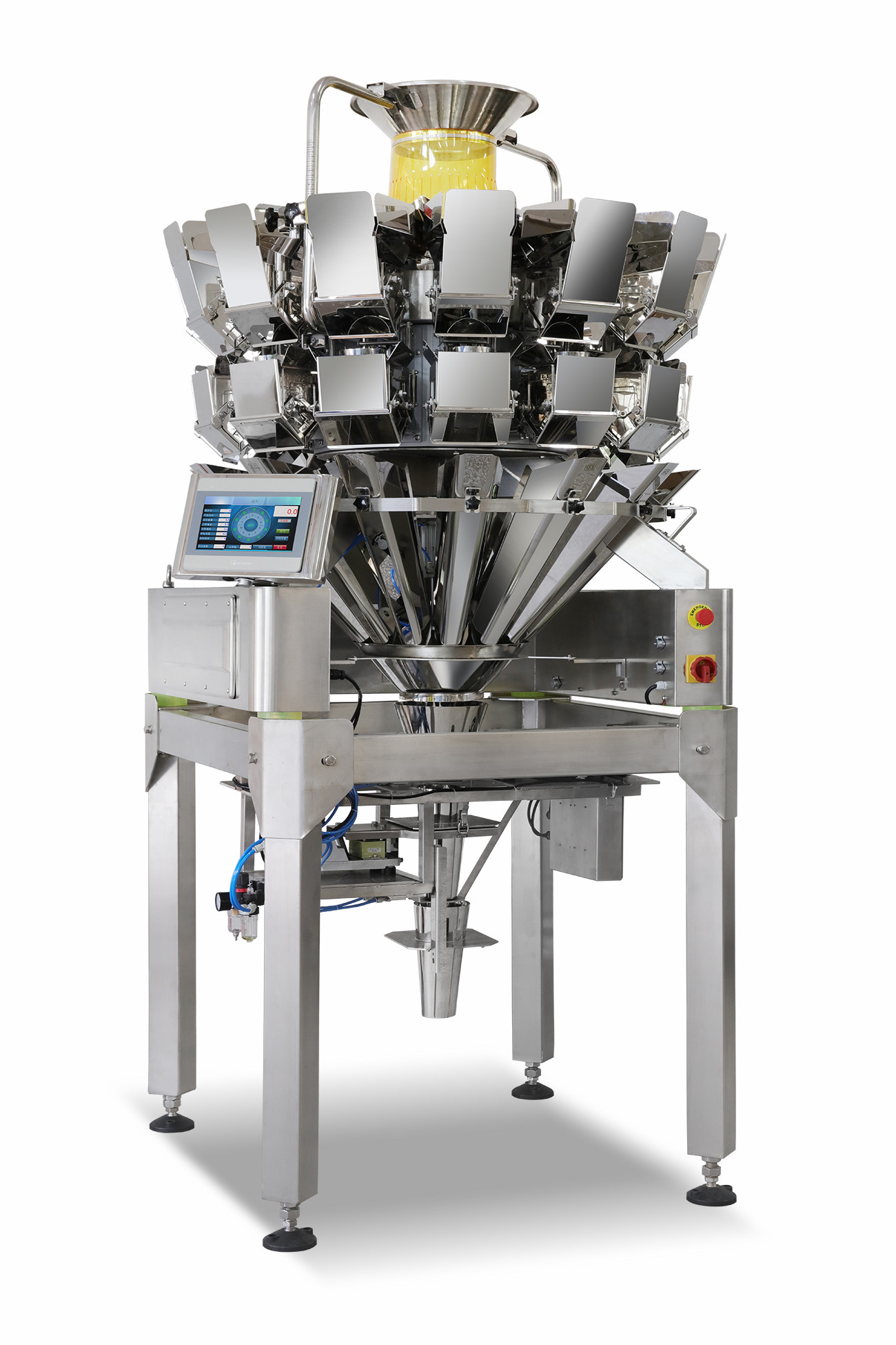 China Stick Packing Ham Sausage Granules Multihead Weigher wholesale