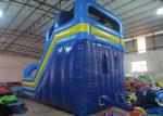 Digital Printing Long Inflatable Giant Slip And Slide , Amusement Park Outdoor