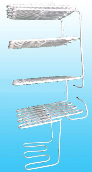 Quality Copper Coated Refrigeration Evaporators / Wire Tube Weld Evaporator for sale
