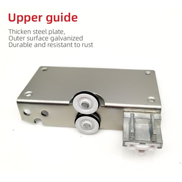 8.5cm*11cm Sliver Soft Close Sliding Wardrobe Door Rollers for Easy Installation