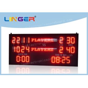Buy cheap 7 Segments LED Electronic Scoreboard For Outdoor Tennis OEM / ODM Available from wholesalers