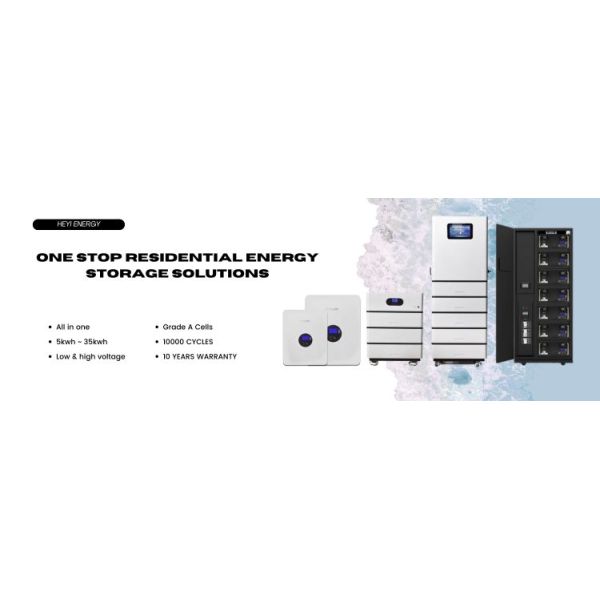 25kwh BESS System Lifepo4 All In One Home Battery Energy Storage Solutions