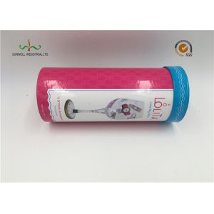Glass Packaging Cardboard Cylinder Tubes Eco Friendy 157G Coated Paper