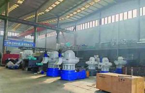 China Animal Feed Biomass Pellet Production Line 90-160kw Main Motor wholesale