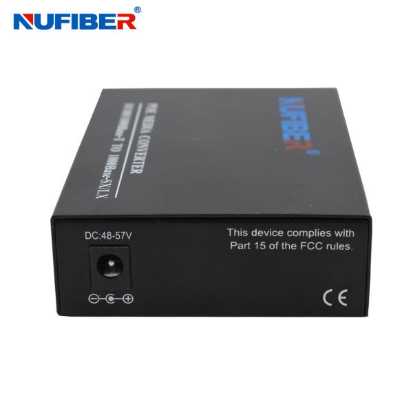 Gigabit POE 15W SFP to RJ45 Optical Media Converter 100/1000Mbps SFP to UTP POE Media Converter