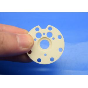 China Heat Resistant Alumina Ceramic Parts Gasket Washer / Disc / Shim Insulation wholesale