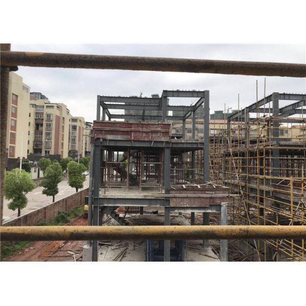 Durable Prefabricated Steel Metal Frame Structure Multi - Storey Residential