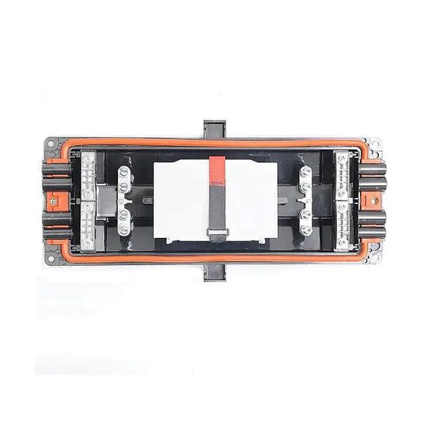Inline Type 4 Port Mechanical Sealing Fiber Cable Joint Closure 96core Fosc