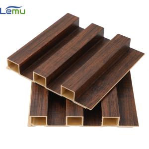 China 2.9m Length WPC Fence Panel Customized Color for Mall Interior Decoration wholesale